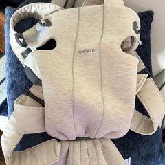 Babybjorn Carrier Mini 3d Jersey, Light Beige