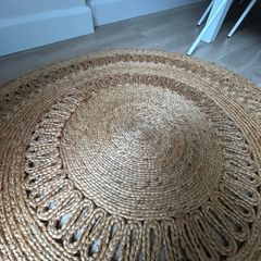 Woven Round Circle Rug