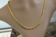 Gold tone necklace