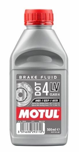 3x MOTUL DOT 4 LV 109434 Brake Fluid 500ml bottles