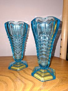 Pair Vintage Vases
