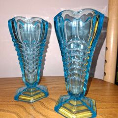 Pair Vintage Vases