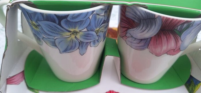 Pimpernel Botanic Blooms Mug & Tray Set