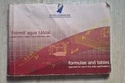 Formula and tables book
