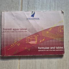 Formula and tables book