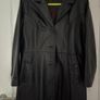 Full length genuine leather coat Image 2