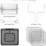 Multifunctional Digital Air Fryer+ Rotisserie, Dehydrator, Convection Oven, 17 Touch-screen Presets, Fry, Roast, Dehydrate & Bake, Auto Shutoff, Accessories Included, XL 10L Family Size, Black (FREE POSTAGE) Image 3