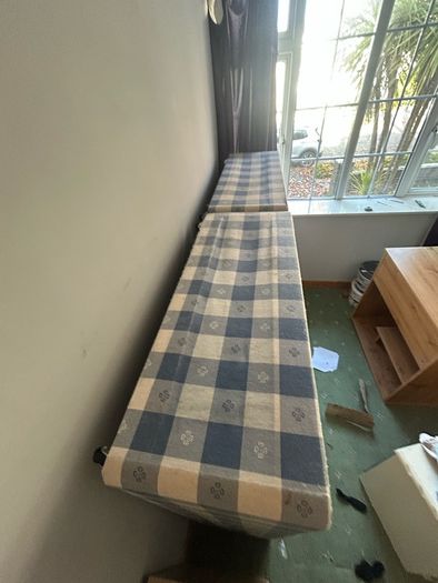 pine dresser and divan bed base