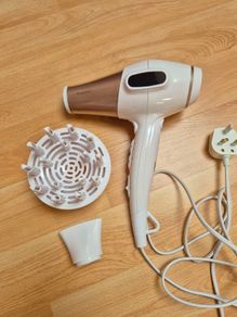 Hairdryer with attachments