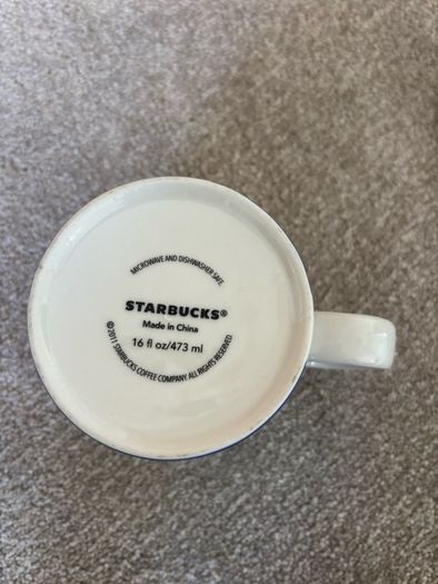 Collectible Starbucks Coffee Singapore Mug