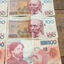 Vintage Belgian 100 Franc Banknotes - Collection of 6 Image 4