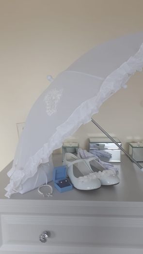 communion dress & accessories