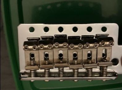 Fender Stratocaster squier Tremolo bridge Chrome electric guitar parts accessories esp Ibanez Jackson charvel