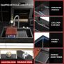 New Stainless Steel Waterfall Sink - Drop In Single Bowl Workstation Sink With Cup Washer (Black, 75x46cm) Image 3