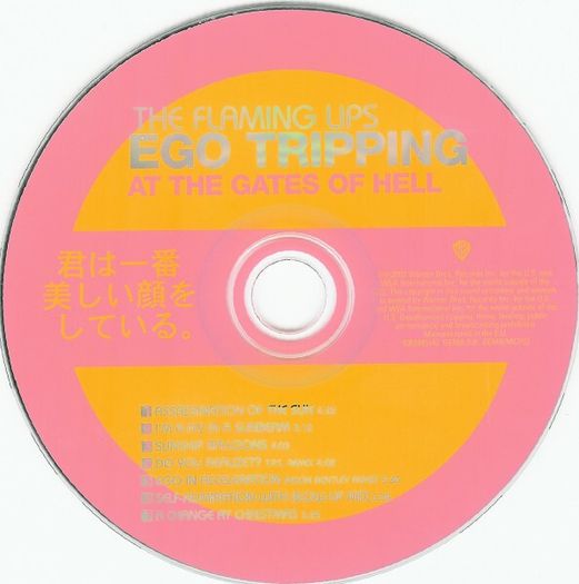 The Flaming Lips "Ego Tripping At The Gates Of Hell" CD Album