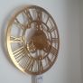Round Brass Wall Clock/Roman Numeral Skeleton Wall Clock FACE/FRAME, 46cm .. Easy to Hang with Build-In Hook .. Now Heavily Reduced Image 9
