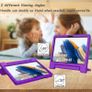 For Samsung Galaxy Tab A8 10.5 2021 Case Kids Shockproof Tablet Smart Cover EVA New Purple - FHT15SMTK1 Image 7