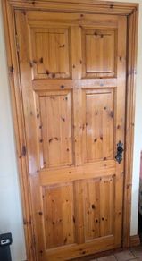 Pine doors  x 2