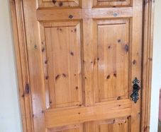 Pine doors  x 2