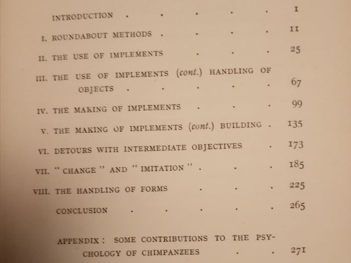 The Mentality of Apes Book