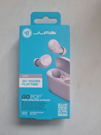 JLab GO Air POP True Wireless Earbuds (lilac)