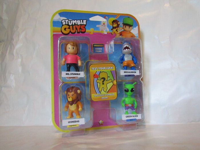 Stumble Guys 5cm Collectible Figures 5 Pack Brand New Sealed