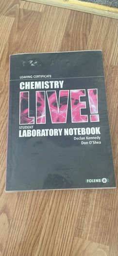 Chemistry Live!  Textbook, workbook and laboratory notebook