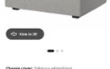 IKEA KIVIK Footstool with Storage