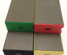 Hand Diamond Polishing Pads Individual Grits. 60, 120, 200 , 400 Grit