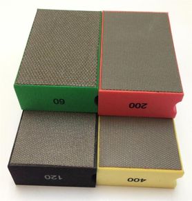 Hand Diamond Polishing Pads Individual Grits. 60, 120, 200 , 400 Grit