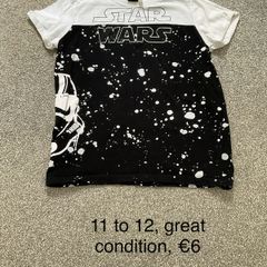 Star Wars t shirt, 11 to 12