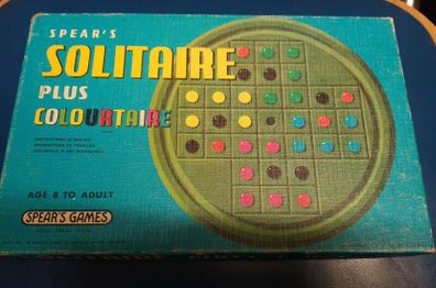 Vintage Spear's Solitaire + Colourtaire