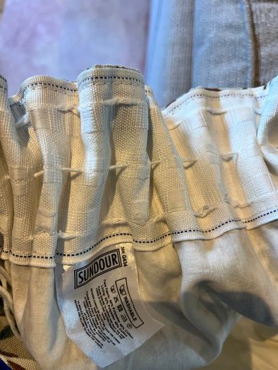 Botanical pattern curtains