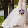 Size 12 Wedding dress with storage box Image 5