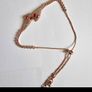 Brand New Rose Gold Bow Adjustable Bracelet Image 3