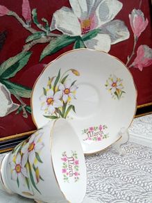 March Cup & Saucer Regency English China