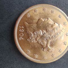 Gold coin 20 Dollars 1904