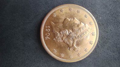 Gold coin 20 Dollars 1904