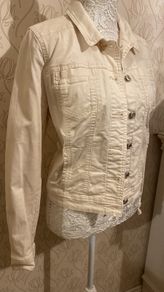 denim  jacket cream Street One brand