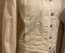 denim  jacket cream Street One brand