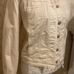denim  jacket cream Street One brand