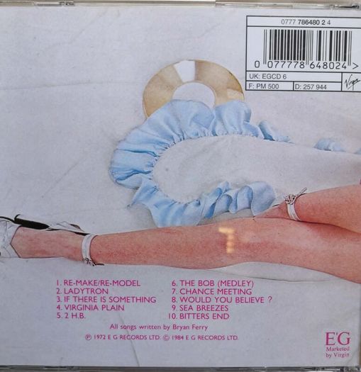 Roxy Music - Roxy Music CD