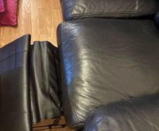 3 seater leather sofa