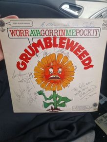 The Grumbleweeds Worravagorrinmepocket Original 1981 Autographed Vinyl Lp