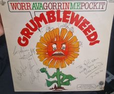 The Grumbleweeds Worravagorrinmepocket Original 1981 Autographed Vinyl Lp