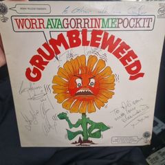 The Grumbleweeds Worravagorrinmepocket Original 1981 Autographed Vinyl Lp