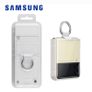 Original Samsung Z Flip 3 Samsung Galaxy Z Flip3 5G Clear Cover with Ring Image 9
