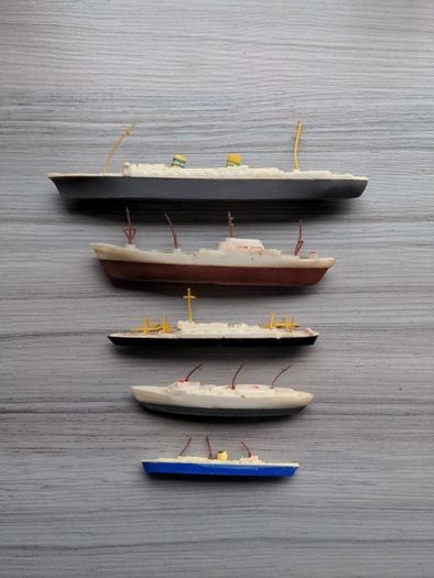 Vintage ship ornaments