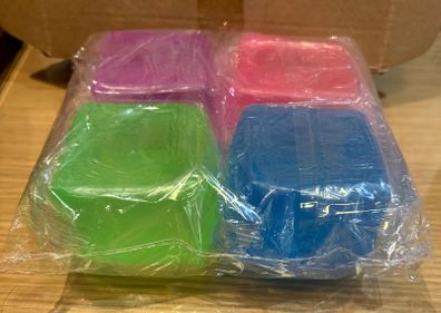 4 Pack Sensory Fidget Cube