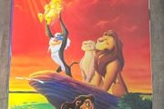 The Lion King 1995 Giant Poster Vintage Rare HTF Disney Classics Video Release Promotional Item